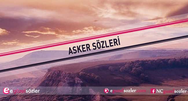 asker sözleri